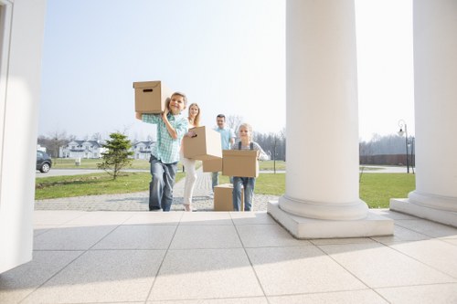 Contact section for accessibility requests on Balham Removals