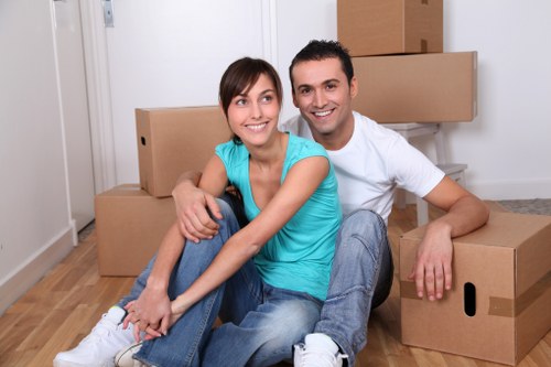 Commercial relocation team supporting a Balham office move