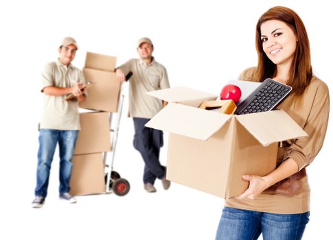 Removal van loading outside a Balham property during moving day