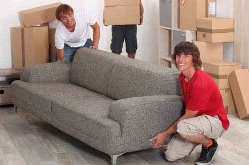 Careful packing of household items for Balham removals