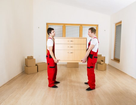 Room-by-room packing supplies for a Balham home move